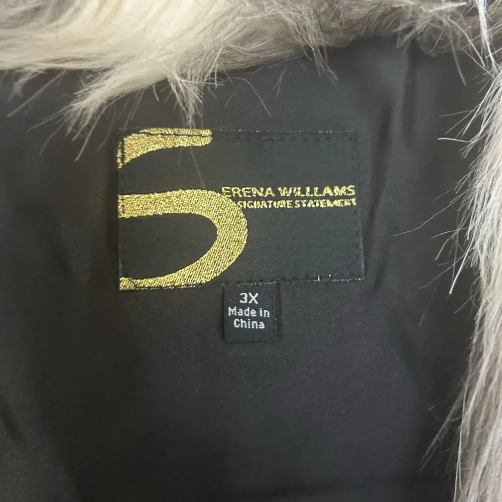 Serena Williams Signature Faux Fur Vest - Picture 5 of 7
